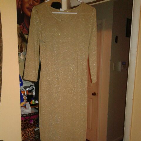 Casual sparkling dress