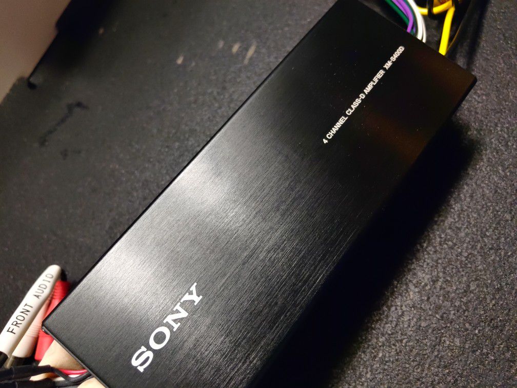 4 Channel Class-D Amplifier Sony XM S400D