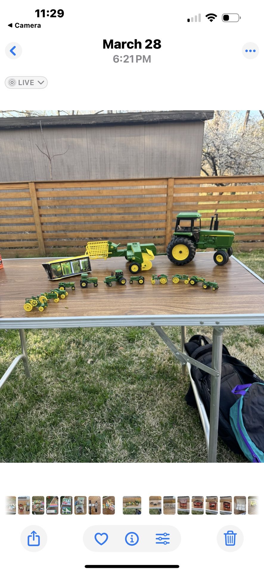John Deer Tractor Set