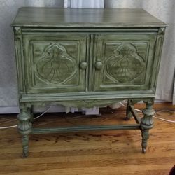 Antique Liquor Cabinet 