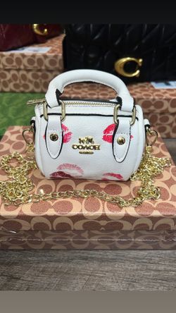 Coach Cherry Side Bag