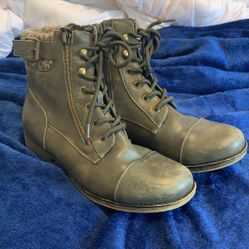 Olive Green Boots 