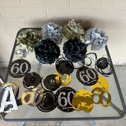 60th Birthday Decorations 