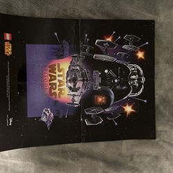 Lego Star Wars 2015 Poster Empire Strikes Back