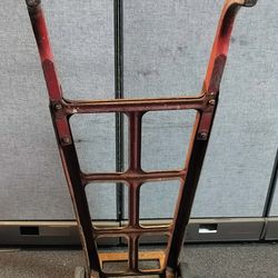 Vintage metal and wood Hand Truck