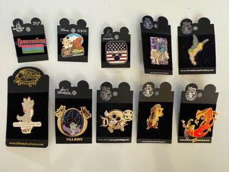 Disney Pins $70 Firm