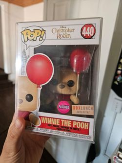 Winnie the Pooh (Flocked Box Lunch) Funko Pop Christopher Robin