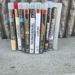 10 PS3 GAMES