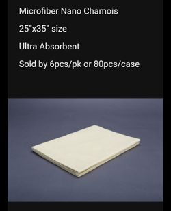 Microfiber Chamois Towel Car Drying Easy Detail Products 