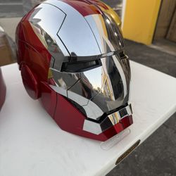 Electric Iron Man Mask With Remote Control