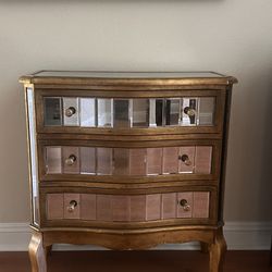 Wood Console Table 