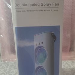 Rechargeable Misting Fan MULTIPLE AVAILABLE 