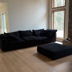 RH Almost New Cloud Sectional Sofa – $6,000 (Paid $10,000+)