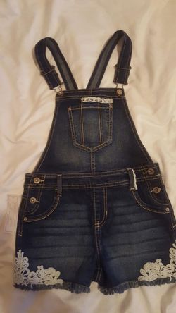 Jordache bib suspenders shorts