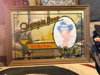 Olympia Beer Vintage Advertising Mirror
