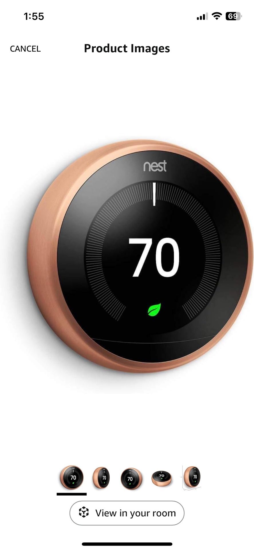 Google Nest Thermostat