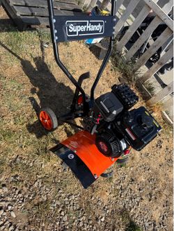 SuperHandy 14 in. 7HP Front Tine Gas Tiller