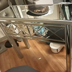 Beautiful Entry Mirror Table, Vanity or desk