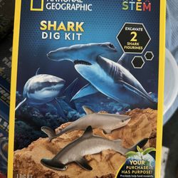 NatGeo shark dig kit
