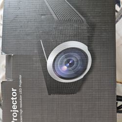 LED Projector With Remote