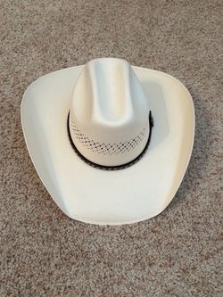 Cavenders White Straw Cowboy Hat