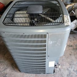 2016 3 Ton AC  Goodman air Conditioning  Condenser Compressor 16 Seer Freon R410a  Used 