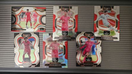 2025/26 Panini Select Road to World Cup Soccer - Korea Republic Bundle (Heung-Min Son, Kang-in Lee)