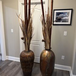 Vases with filler