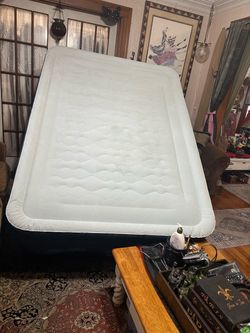 INTEX-full size 24 inches platform air mattress.