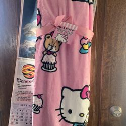 Hello Kitty Teddy Bear Blanket🩷
