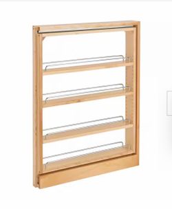 TWO Rev-A-Shelf 3” Pull Out Spice Racks (Upper & Lower)