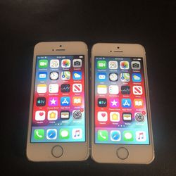 2 iPhone 5s  Both Work See Details 