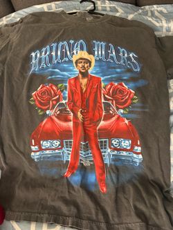 Bruno Mars The Romantic Tour T-Shirt