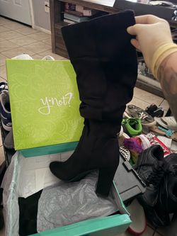 Black knee high