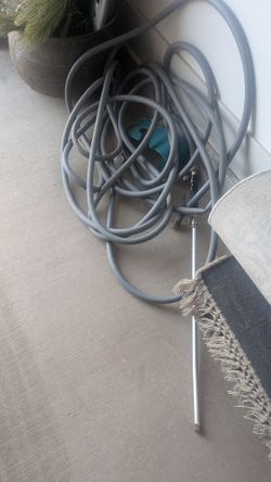 50ft Hose Medium Weight with Adjustable Spray Nozzle