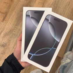 Finance New Sealed Unlocked iPhone 16 Pro Max - Only $29 Down!