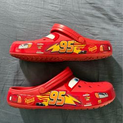 Lightning McQueen Crocs size 13
