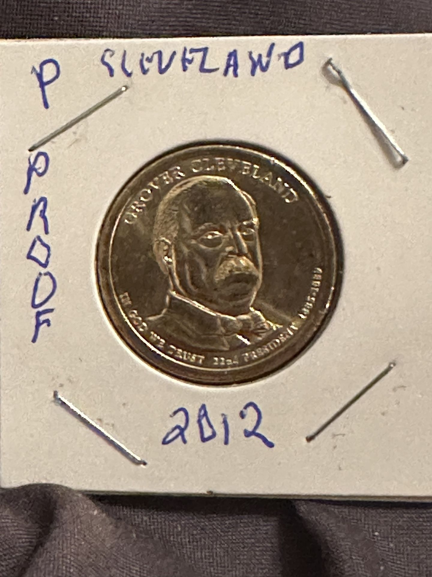 2012 P Grover, Cleveland Presidential Coin
