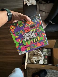 🔥👻 2026 NEW NeeDoh Funky Frights Squish-O-Ween Halloween Advent Calendar. 👻🔥