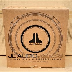 JL Audio TW3 Series Shallow Bass Speaker 12" Dual Voice Coil Subwoofer 800 Watts 🚨 Payment Options Available 🚨 No Credit Needed 🚨 