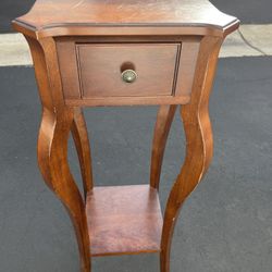 Narrow End Table With Drawer / Entry Table