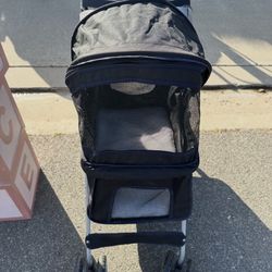 Used dog Stroller And  Dog Carrier Used Once $40.00 OBO Retails For $80.00 