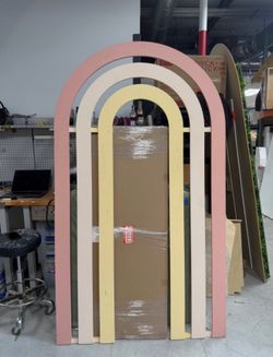 7x4 noncollapsible Rainbow panel