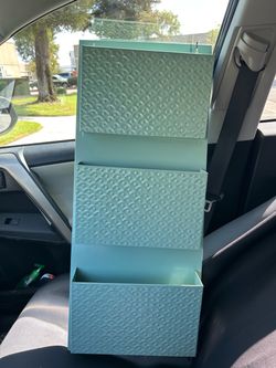 Beautiful 3-Tier Wall Organizer – Sage Green