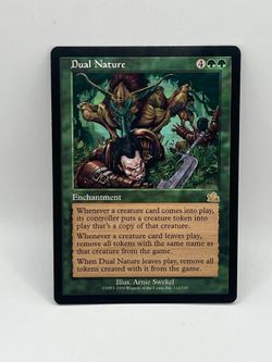 MTG Prophecy Dual Nature Enchantment Card