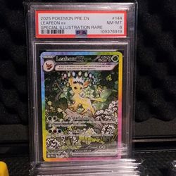 Leafeon Ex PSA 8