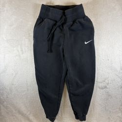 Nike Women's Sportswear Phoenix Fleece High-Waisted Joggers Black Faded XS #2195