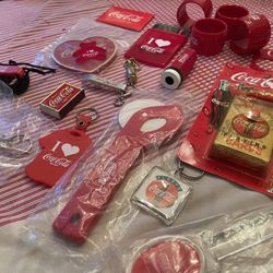 Collection Of Vintage Coca-Cola Branded Merchandise Lot