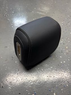 OEM 2022-2024 Rivian R1T  Black Leather Front Seat Headrest BLACK MOUNTAIN