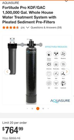 Whole House Water Treatment System 